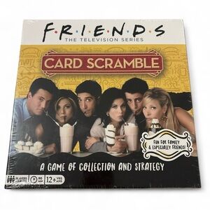 FRIENDS Television Series Card Scramble Board Game Brand New Collectable